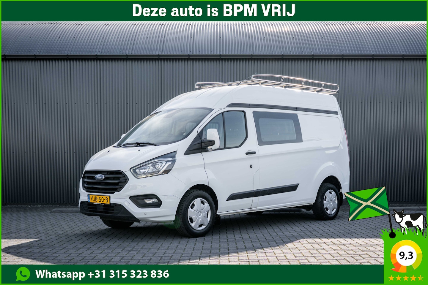 Ford Transit Custom - 2.0 EcoBlue | L2H2 | Dubbele Cabine | Cruise | 1e Eigenaar | PDC | Stoelverw. | Airco | Tr - AutoWereld.nl