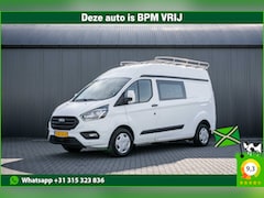 Ford Transit Custom - 2.0 EcoBlue | L2H2 | Dubbele Cabine | Cruise | 1e Eigenaar | PDC | Stoelverw. | Airco | Tr