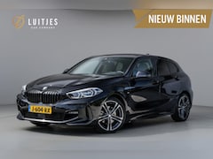 BMW 1-serie - 118i M-Sport NL-auto|Pano-dak|Leder|Camera|Carplay|Stoelverw.|1e-eig.|Dealeronderhouden