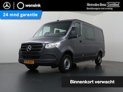 Mercedes-Benz Sprinter - 317 CDI | Aut. | L2 H1 | Dubbele Cabine | Trekhaak | Parkeercamera | Cruise Control | 5-Zi