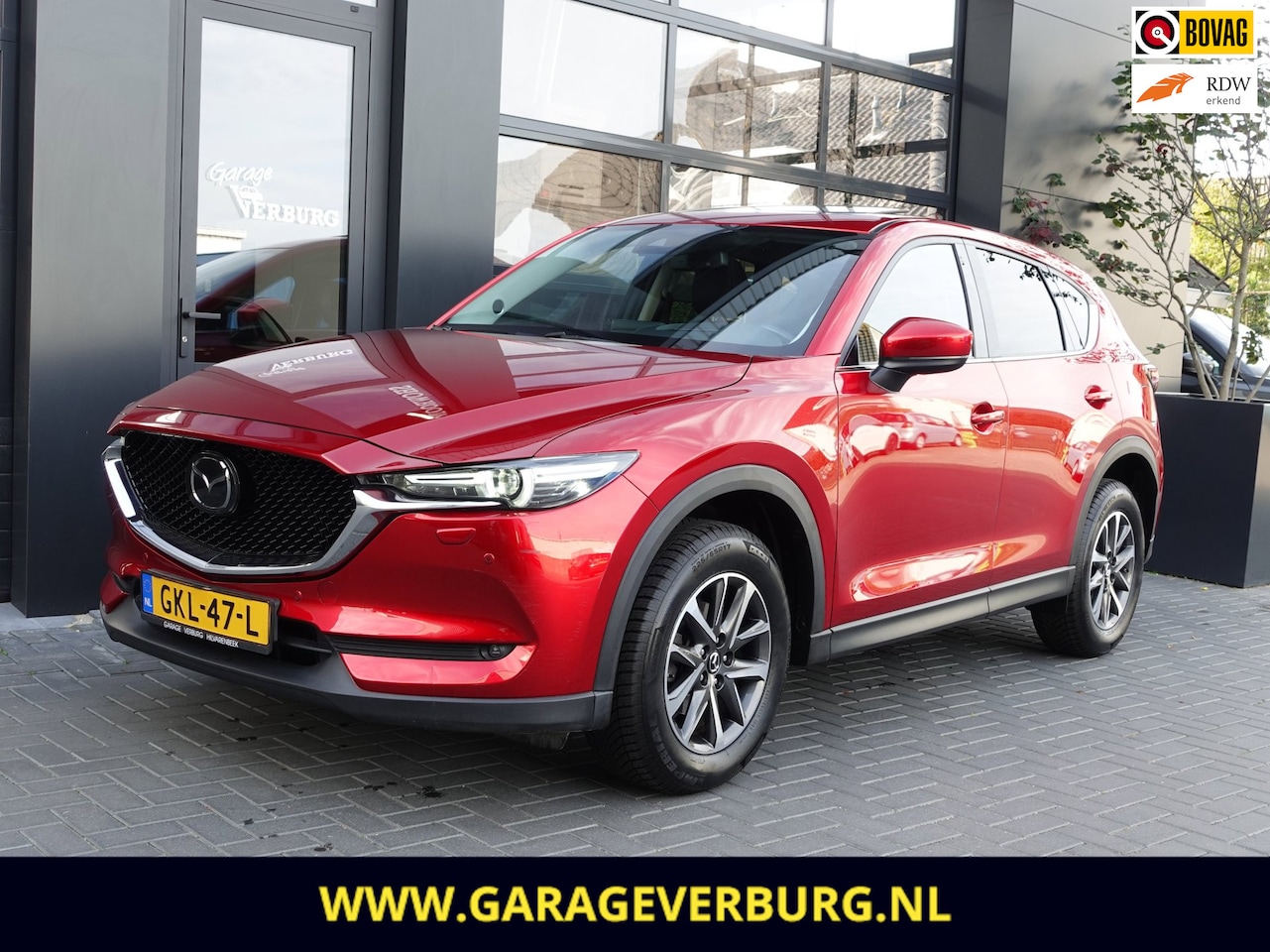Mazda CX-5 - 2.0 SkyActiv-G 165 AWD(Navi,Camera,AdaptiveCruise,PDC,Stoelverwarming,Leer,Zonnedak,Keyles - AutoWereld.nl