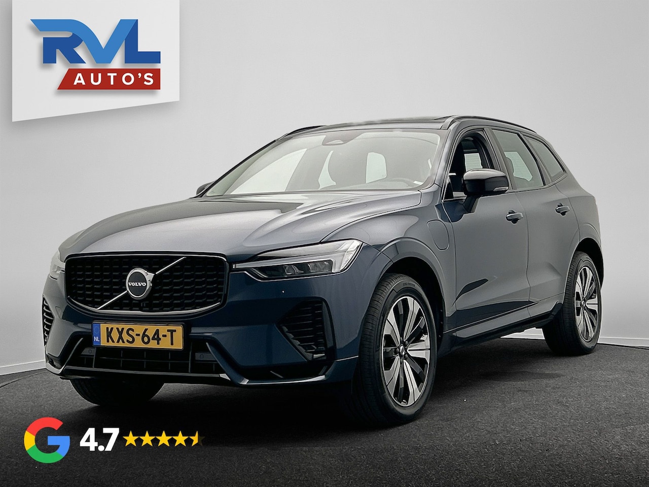 Volvo XC60 - 2.0 T6 Plug-in hybrid AWD Plus Dark | Panoramadak | Leder | Carplay | Elek. Kofferklep | C - AutoWereld.nl