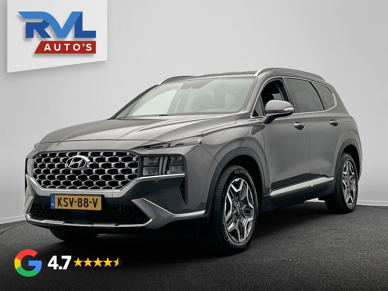 Hyundai Santa Fe - 1.6 T-GDI PHEV Comfort Smart 7p. | Adaptieve Cruise | Leder | Camera |Krell | Stoelverwarm - AutoWereld.nl