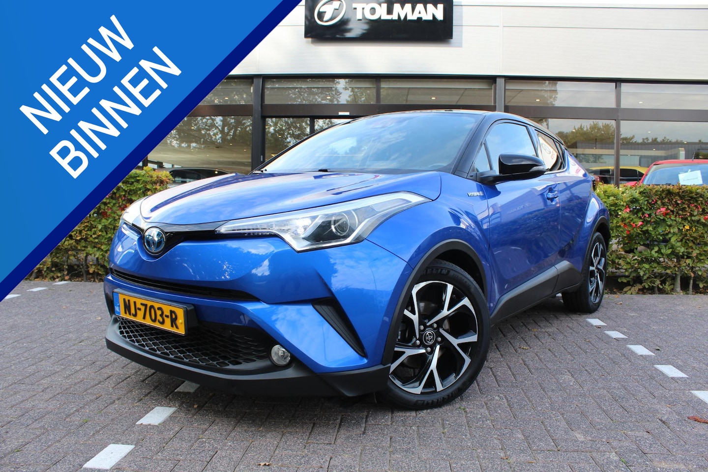 Toyota C-HR - 1.8 Hybrid Bi-Tone | Rijklaar | Trekhaak | Navi | Clima | Stoelverw. | Adap.Cruise | DAB+ - AutoWereld.nl