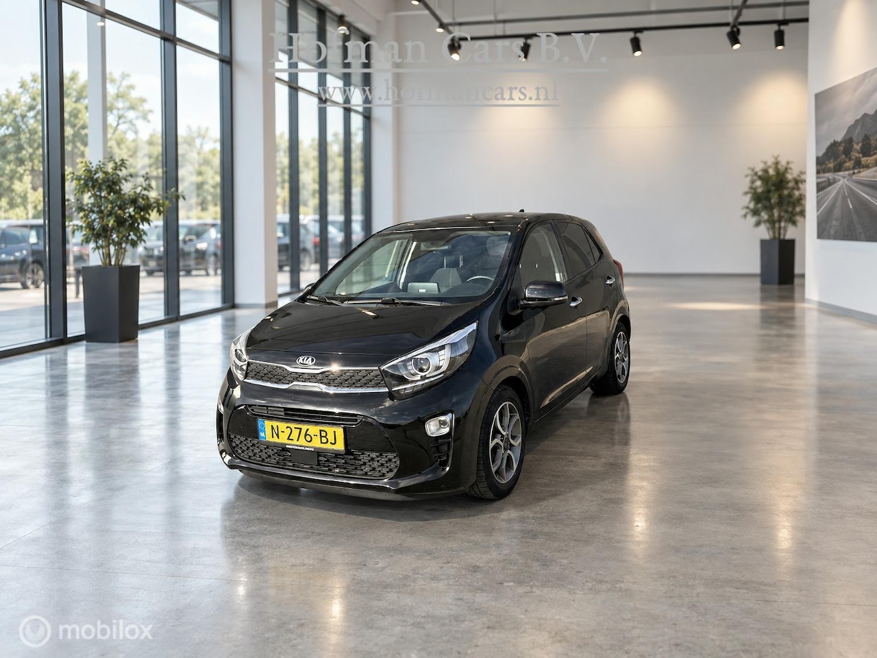 Kia Picanto - 1.0 DPi DynamicPlusLine | Camera | Keyless | Clima | 71.648km | Zwart | Incl. BTW - AutoWereld.nl