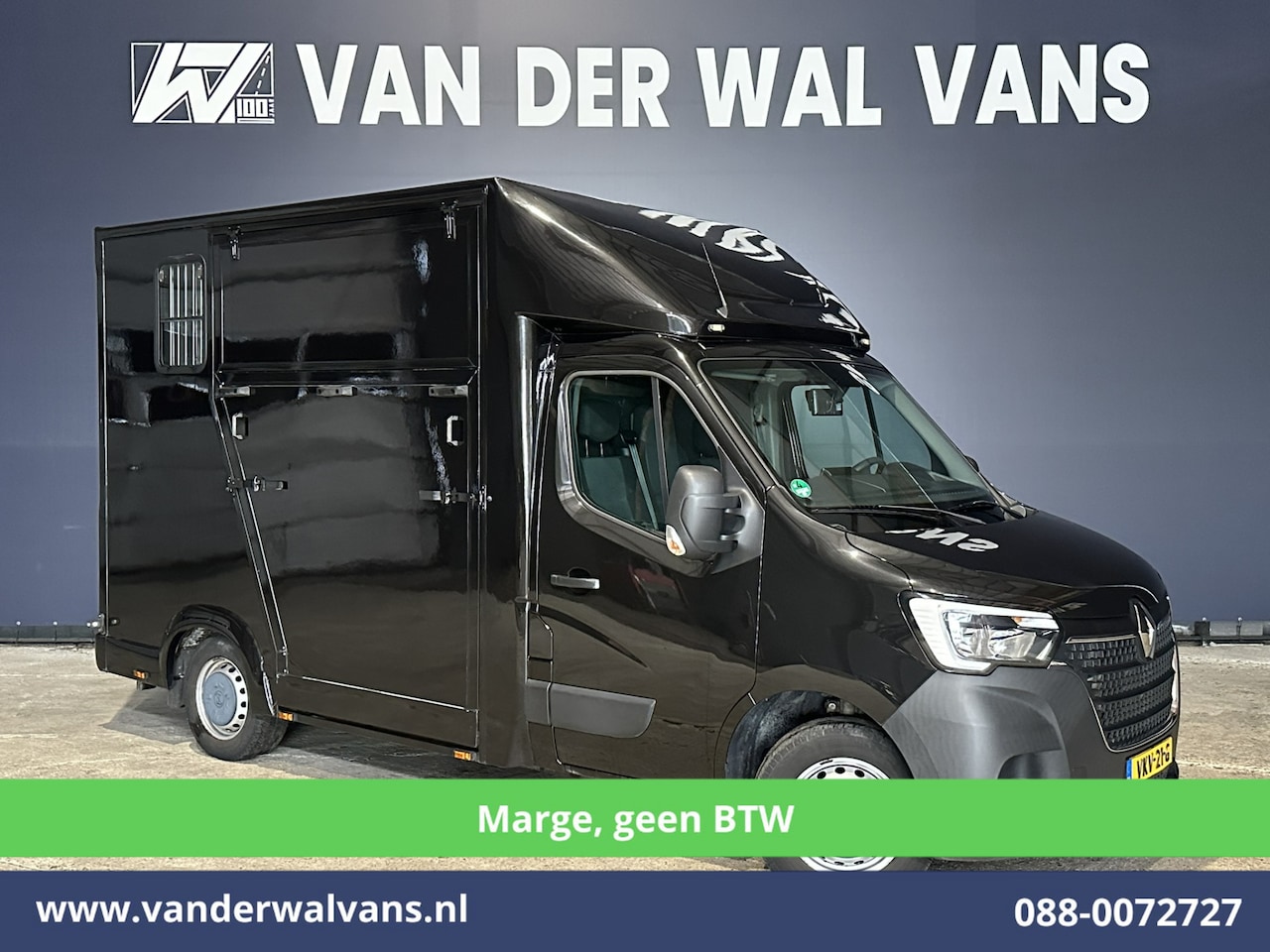 Renault Master - 2.3 dCi 150pk **MARGE, geen BTW** L2H1 Paardenwagen Euro6 Airco | Camera | Cruisecontrol | - AutoWereld.nl