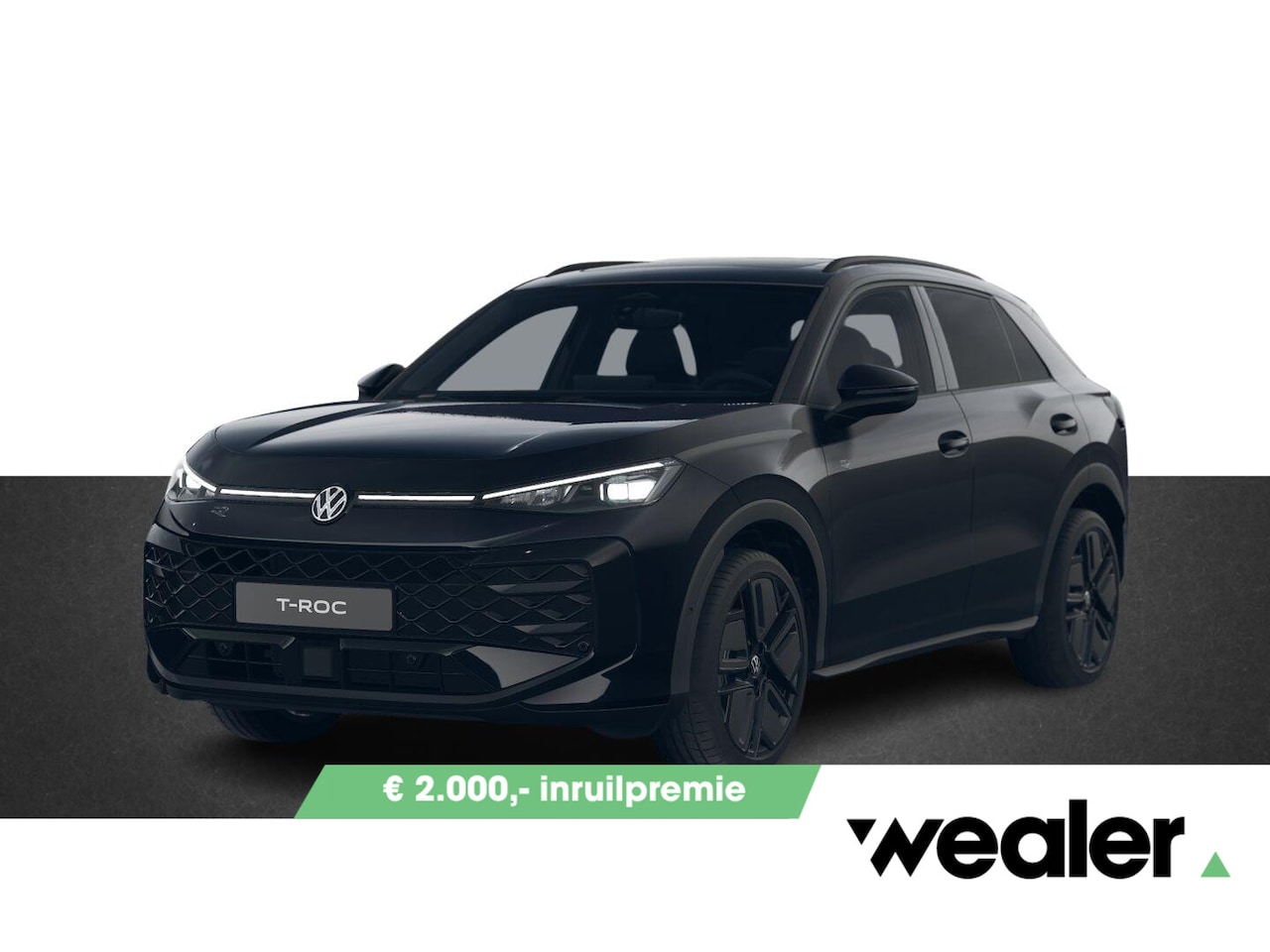 Volkswagen T-Roc - R-Line Edition 1.5 Hybrid 125 kW / 170 PK automaat | Black Style pakket | Panoramadak | Tr - AutoWereld.nl