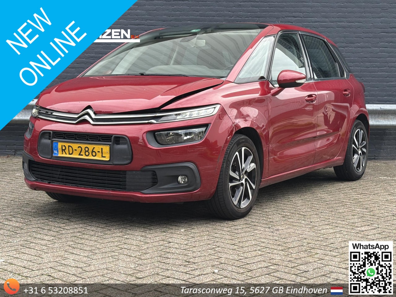 Citroën C4 Picasso - 1.2 PureTech Selection | Cruise | Airco | Navi | Trekhaak | - AutoWereld.nl