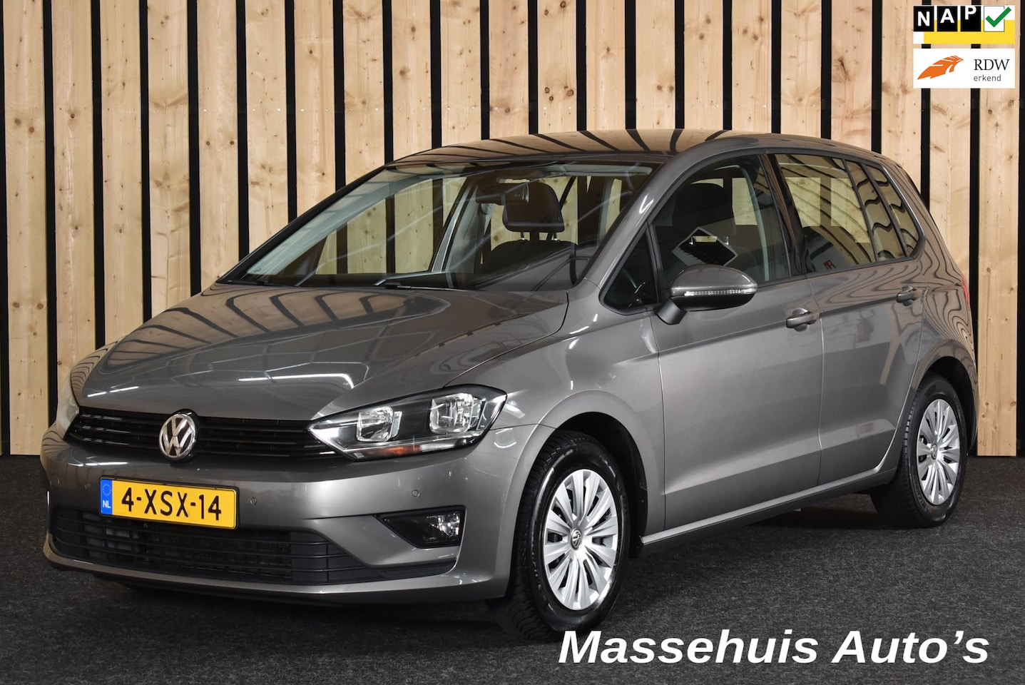 Volkswagen Golf Sportsvan - 1.2 TSI Trendline Trekhaak Cruise Clima Navi PDC V+A 4S + Nwe APK - AutoWereld.nl