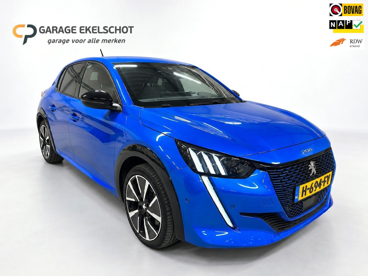 Peugeot e-208 - EV GT 350 50 kWh|Carplay|Stoelverw|Cruise|Camera - AutoWereld.nl
