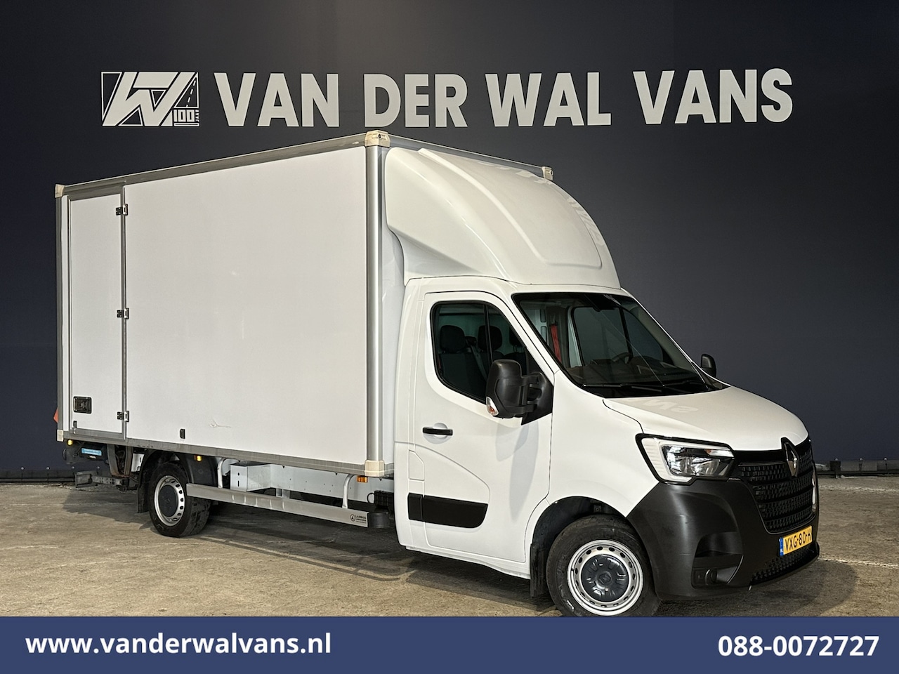 Renault Master - 2.3 dCi 146pk Bakwagen 232cm Hoog Laadklep Zijdeur Euro6 Airco | LED | Cruisecontrol | Lat - AutoWereld.nl