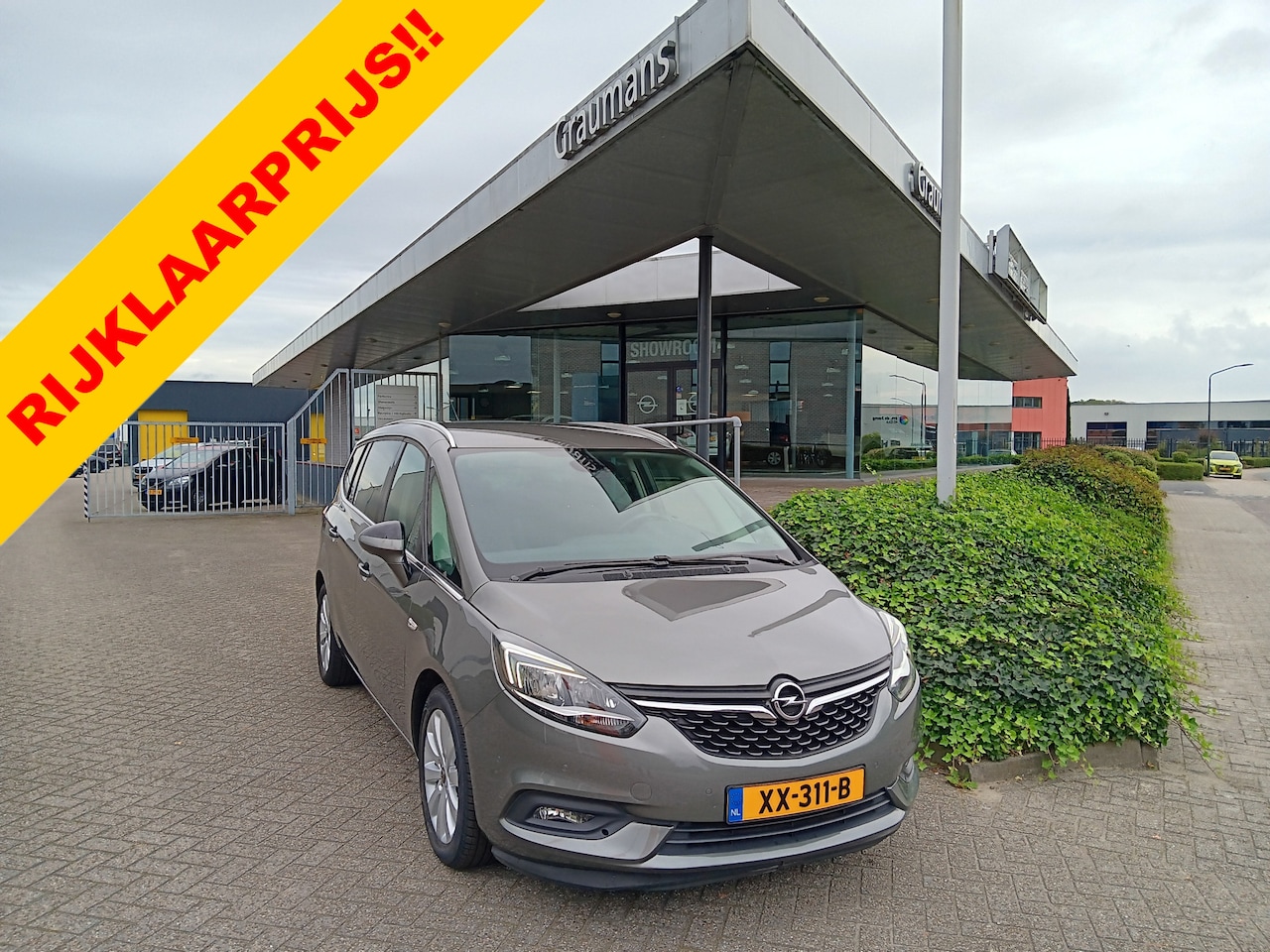 Opel Zafira - 1.4 Turbo Online Edition 7-zitter AUTOMAAT / AIRCO / CRUISE-CONTROLE / PDC / 12 MND BOVAG - AutoWereld.nl