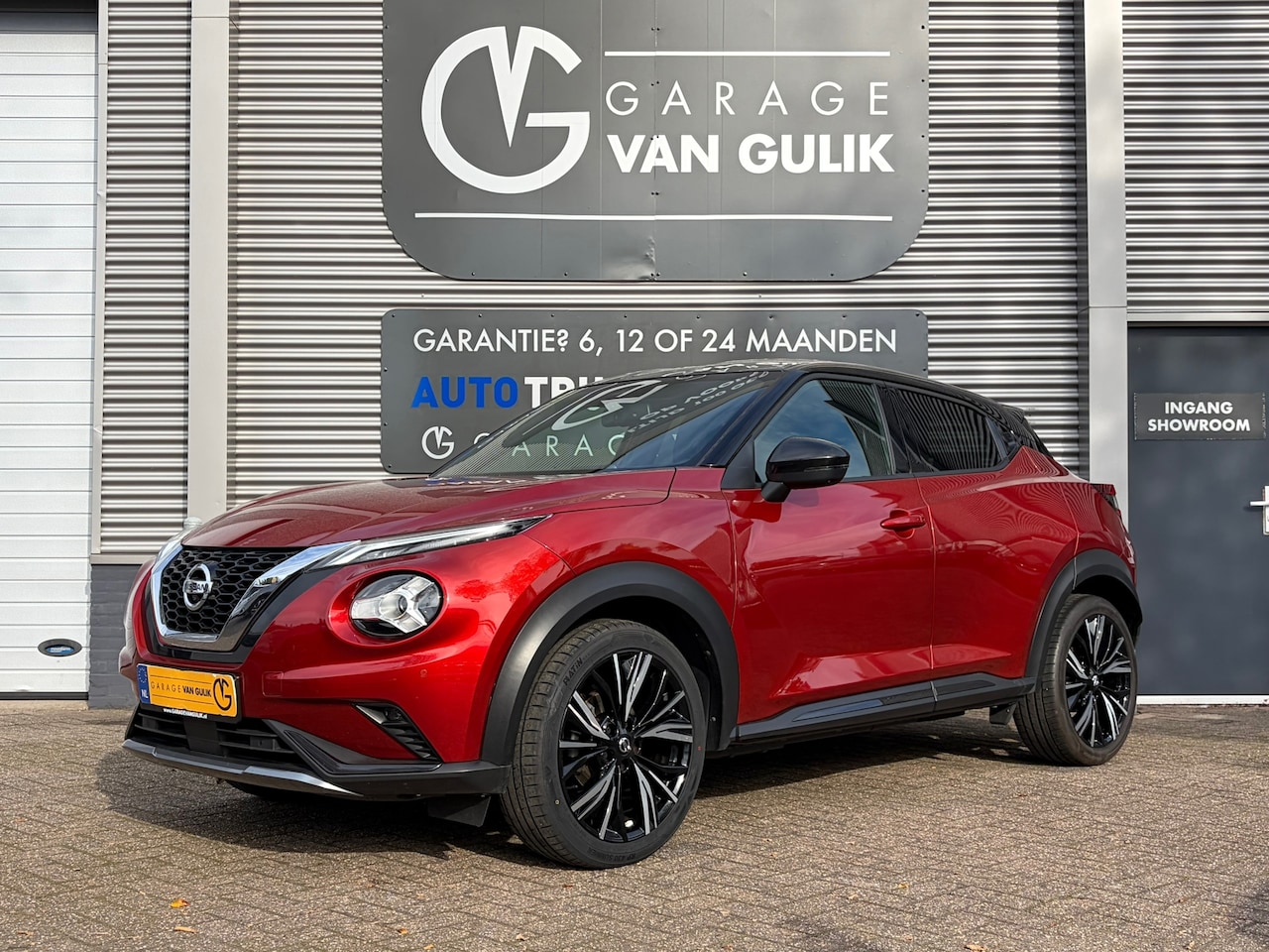 Nissan Juke - 1.0 DIG-T N-Design 117PK Automaat,TwoTone,Navi,Clima,ACC,Isofix,Carplay,Stoelverwarming,Bo - AutoWereld.nl