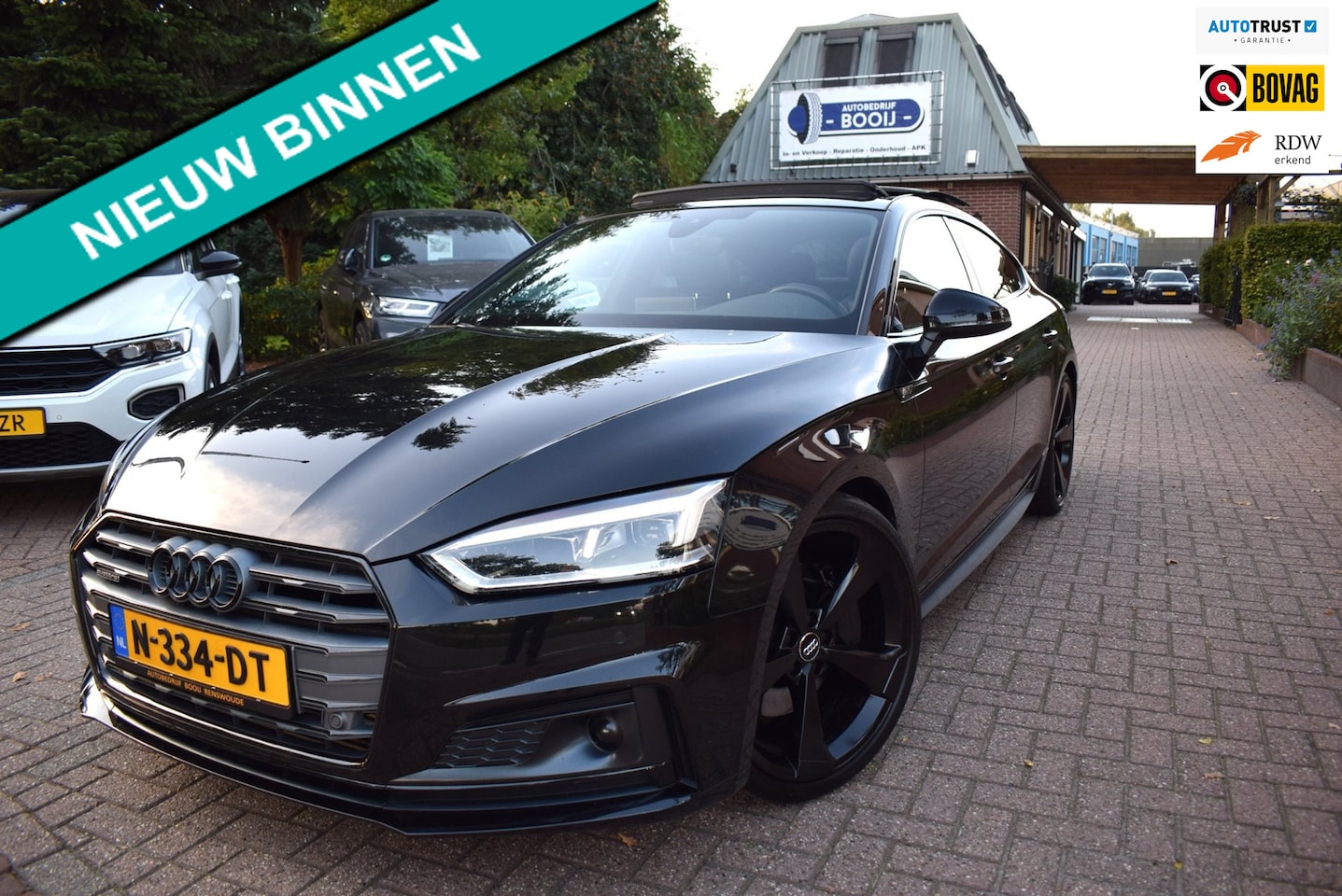 Audi A5 Sportback - 2.0 TFSI MHEV quattro S-LINE/252 PK/ AUTOM/PANO DAK/ADAP CRUISE/SFEER/NAVI/AIRCO/CAMERA/PD - AutoWereld.nl