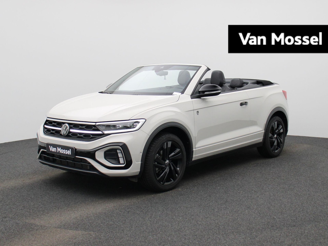 Volkswagen T-Roc Cabrio - 1.5 TSI R-Line 150 PK| Trekhaak Afneembaar | LEDER Interieur | Navigatie | Stoelverwarming - AutoWereld.nl