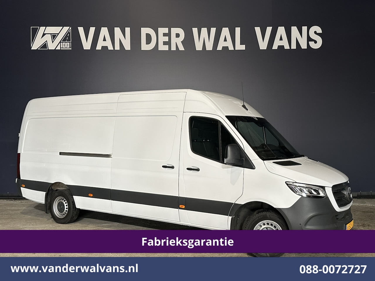 Mercedes-Benz Sprinter - 317 CDI 170pk L3H2 Fabrieksgarantie Euro6 Airco | XL MBUX | Camera | LED | Adaptieve Cruis - AutoWereld.nl