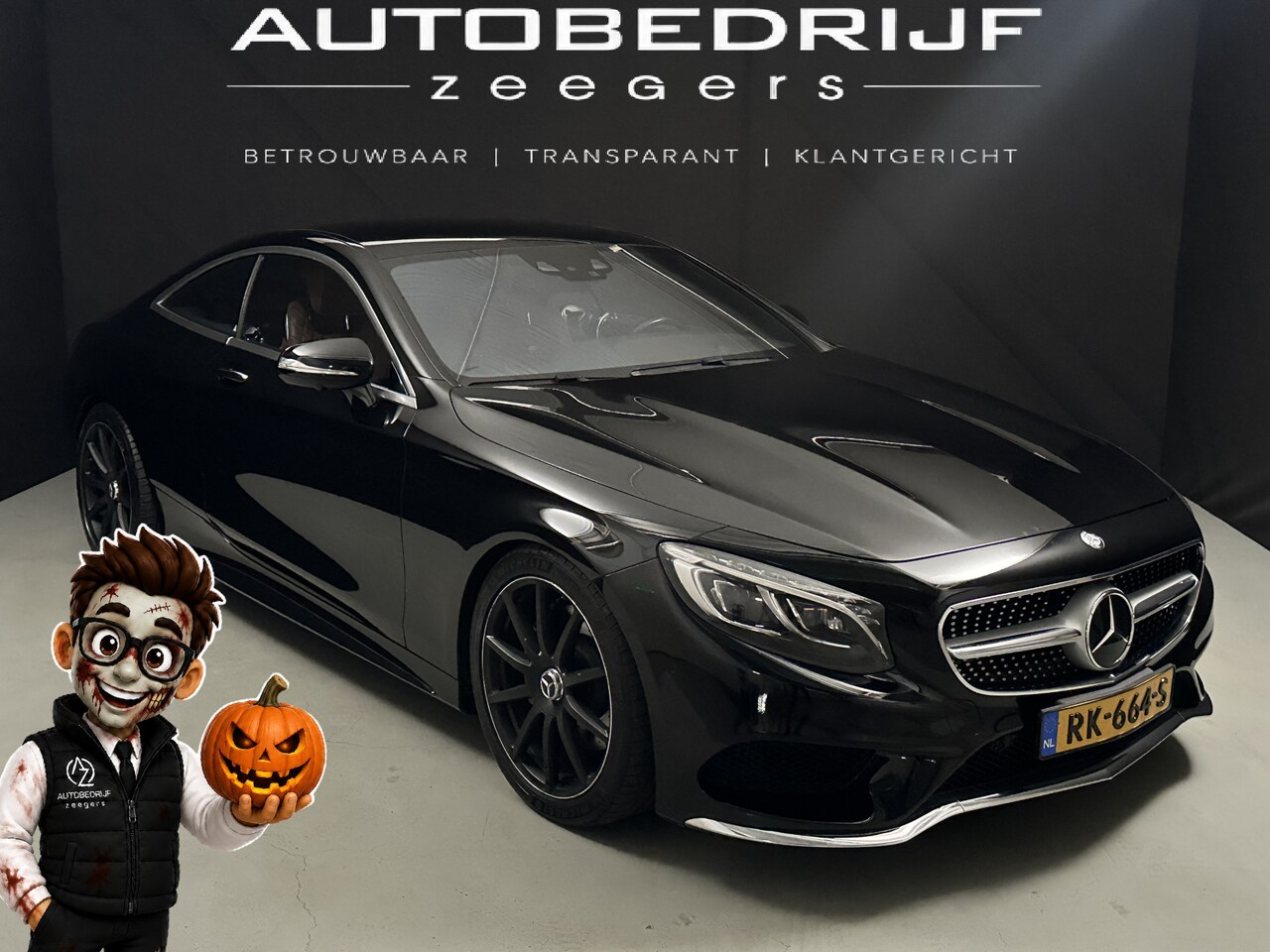 Mercedes-Benz S-klasse Coupé - 500 4Matic Designo*glasdak*VOL OPTIES - AutoWereld.nl