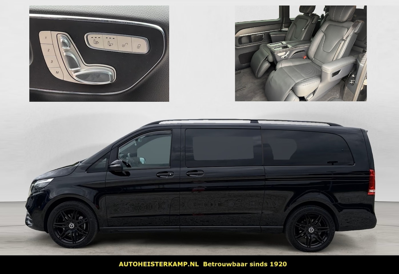 Mercedes-Benz V-klasse - 300d XL VIP AMG 4-Matic Airmatic Burmester Stoelkoeling Memory Distronic LED - AutoWereld.nl