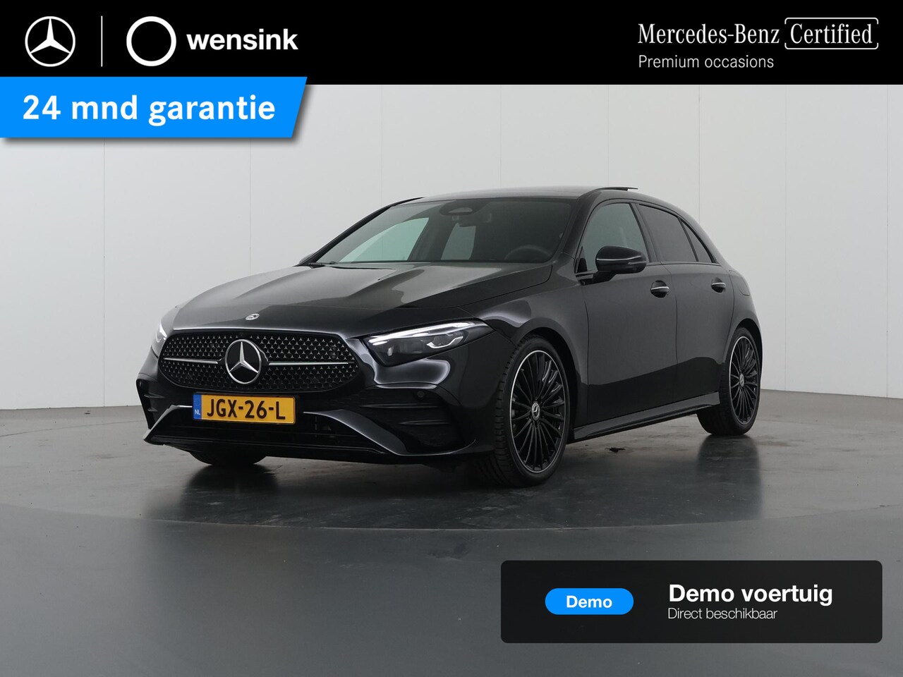 Mercedes-Benz A-klasse - 180 Business Solution AMG | Panoramaschuifdak | Premium Plus | Nightpakket | 19"Multispaak - AutoWereld.nl