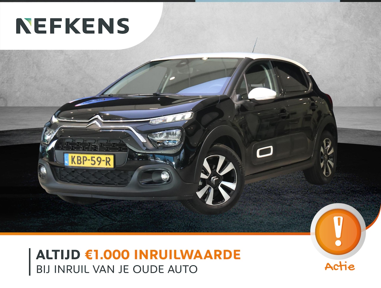 Citroën C3 - Shine Business 82 pk | Lage km stand | Parkeersensoren | Climate Control | Apple Carplay/A - AutoWereld.nl