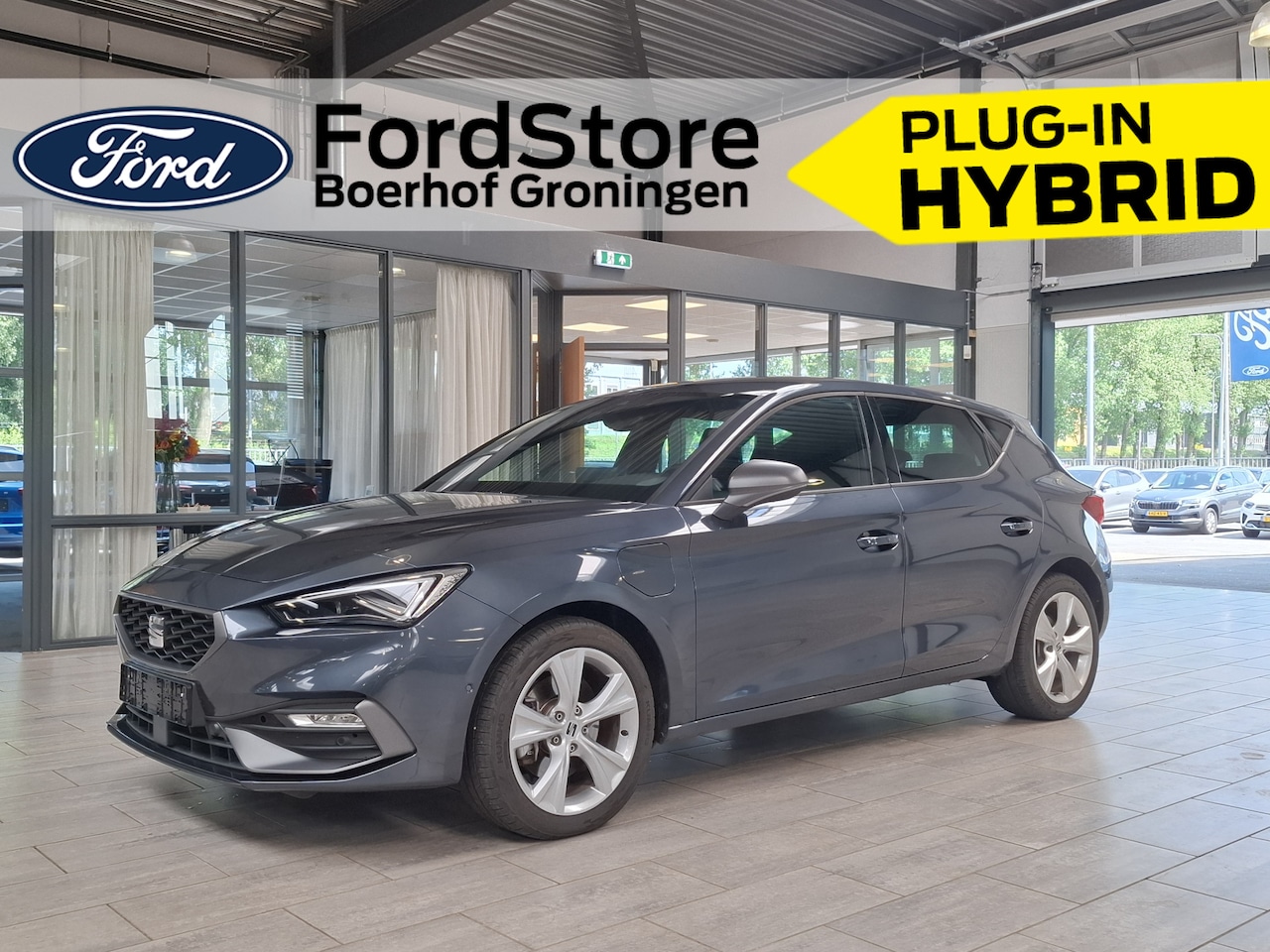 SEAT Leon - 1.5 TSI e-Hybrid PHEV 204 pk FR Business | Stoel- en stuurwiel verwarming | Adapt. Cruise - AutoWereld.nl