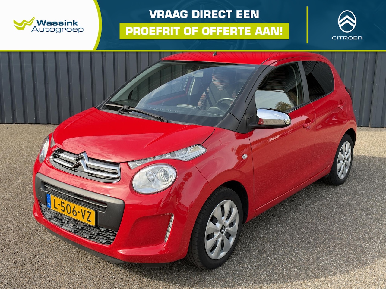 Citroën C1 - 1.0 VTi Feel Pack Techno I Pack Comfort I Apple CarPlay - AutoWereld.nl
