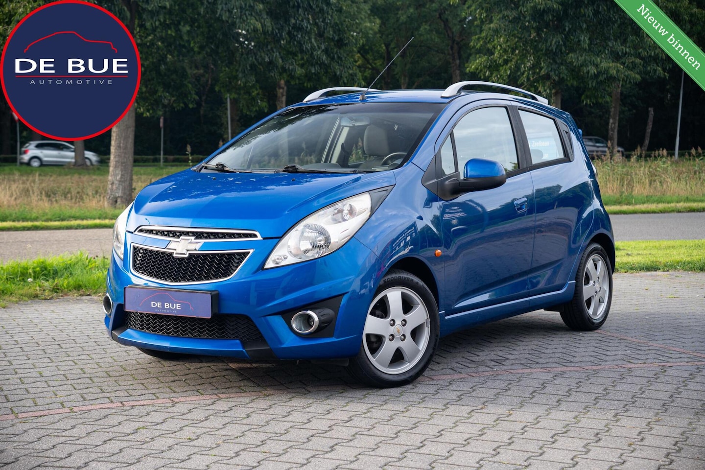 Chevrolet Spark - 1.2 16V LT|CarPlay|Airco|5Drs|LM 15 inch|Centrale deurvergrendeling|Moroccan Blue|Keurig O - AutoWereld.nl
