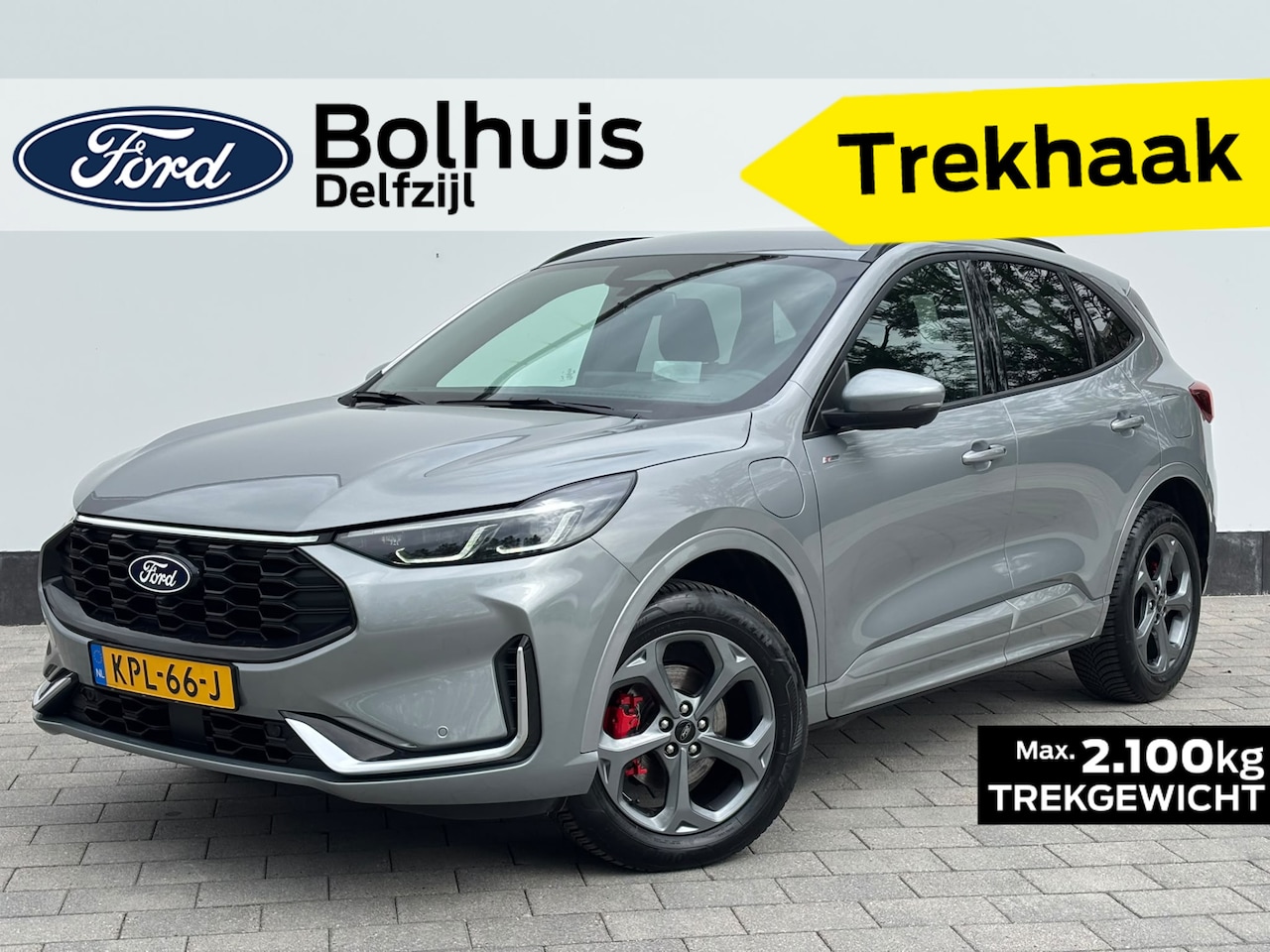 Ford Kuga - 2.5 PHEV 243 pk ST-Line X | Trekhaak | AGR stoelen | Adapt Cruise I Winter Pack | 360° Cam - AutoWereld.nl