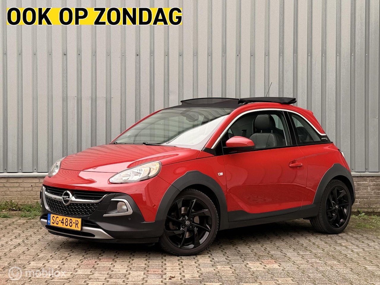Opel ADAM - 1.0 Turbo Rocks | Vouwdak | CarPlay | stoel-Verw. - AutoWereld.nl