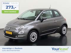 Fiat 500 - 1.0 Hybrid Lounge | All-in 273, - Private Lease | Direct uit voorraad