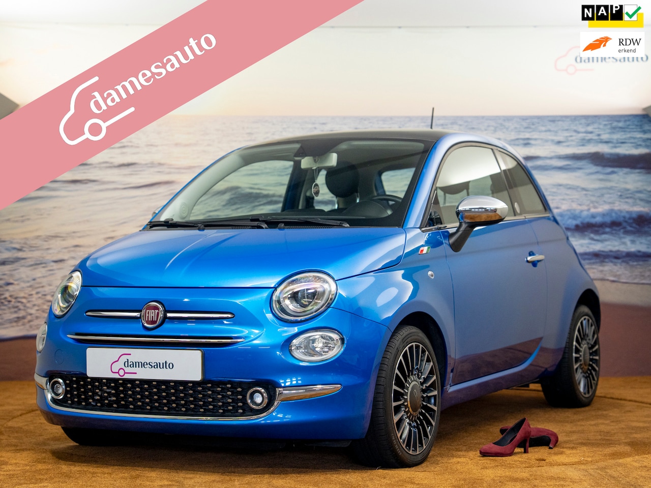 Fiat 500 - 0.9 Mirror edition, NAP, incl garantie - AutoWereld.nl