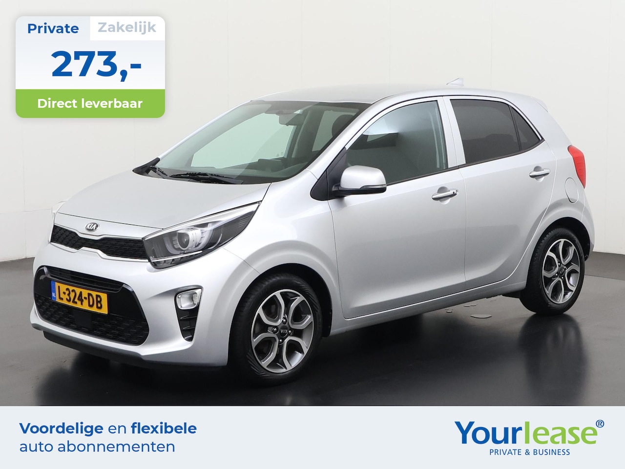 Kia Picanto - 1.0 DPi DynamicPlusLine | All-in 273,- Private Lease | Direct uit voorraad - AutoWereld.nl