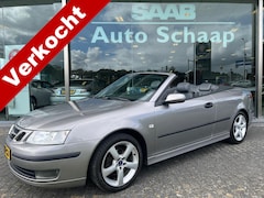 Saab 9-3 Cabrio - 1.8t Vector | Rijklaar incl garantie | Stoelverwarming Trekhaak afneembaar Parkeersensoren