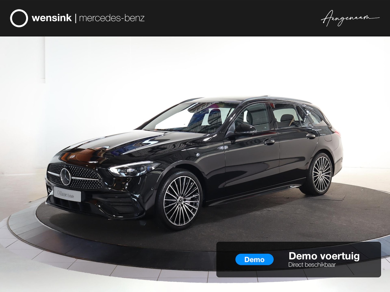Mercedes-Benz C-klasse Estate - 300e Business Solution AMG | Panoramaschuifdak |  Rijassistentiepakket Plus | Trekhaak | B - AutoWereld.nl