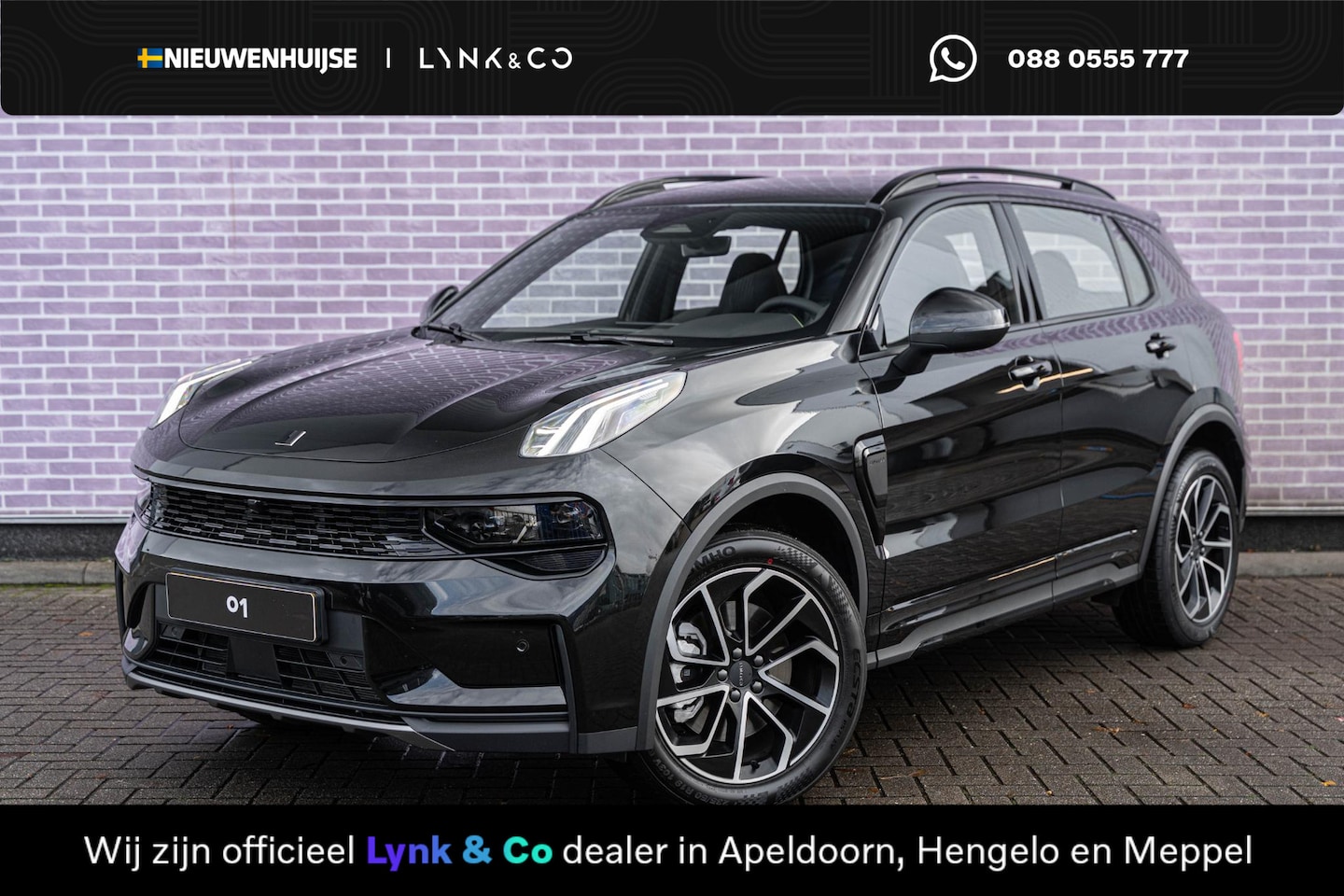 Lynk & Co 01 - 1.5 Core PHEV | Adaptieve Cruise Control | Keyless Entry | 1800 kg Trekvermogen | Stoelver - AutoWereld.nl