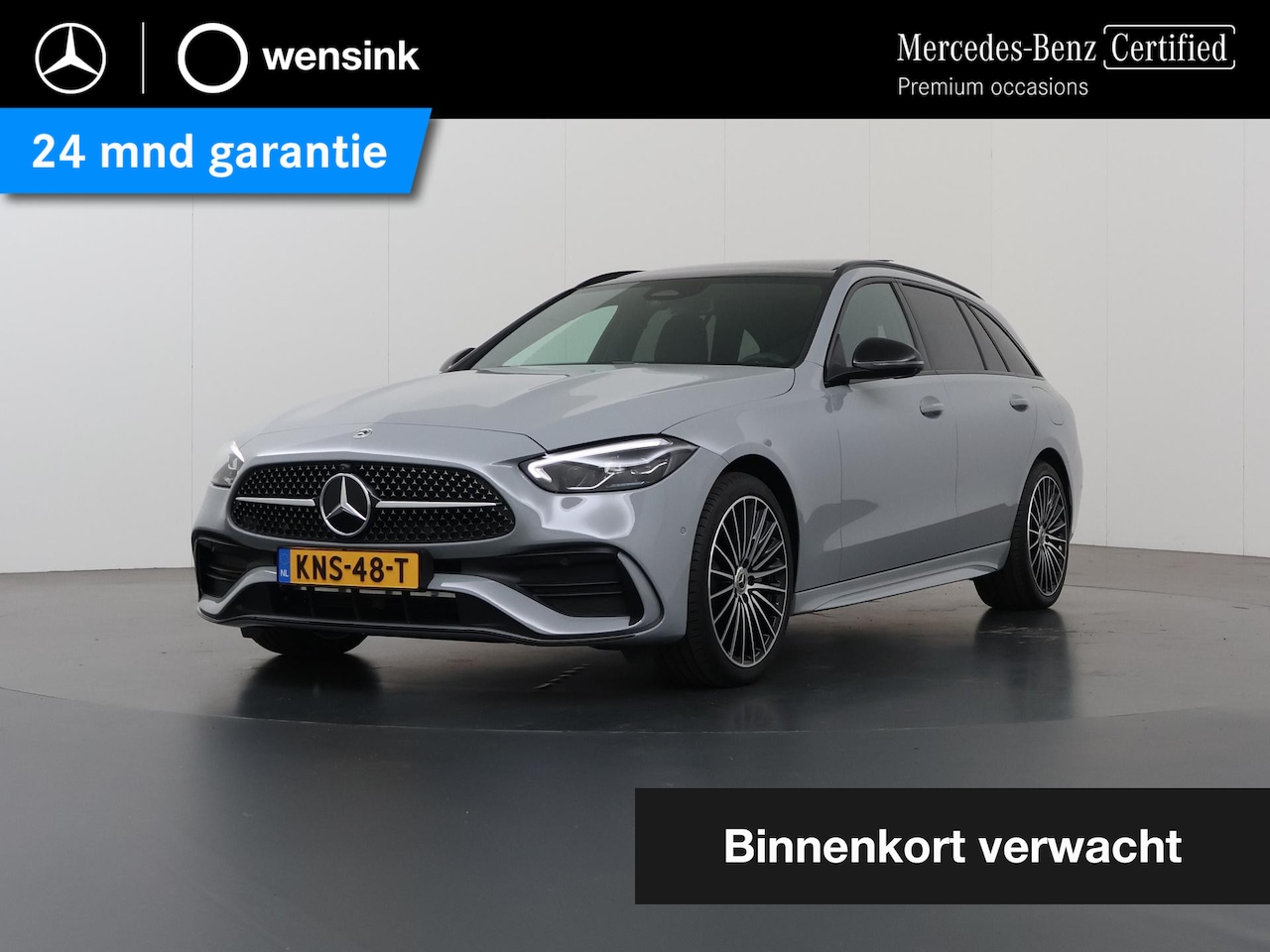Mercedes-Benz C-klasse Estate - 300 e 140 Years Edition | Trekhaak | AMG | Panoramadak | Memory | Sfeerverlichting | 360 g - AutoWereld.nl