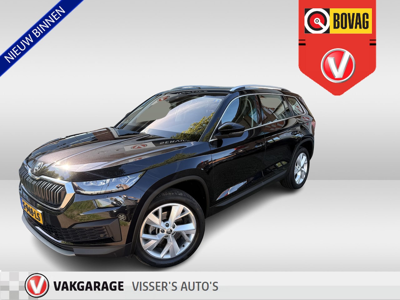 Skoda Kodiaq - 1.5 TSI Sportline Business 7p. | stuurverwarming | stoelverwarming | applecarplay/android - AutoWereld.nl