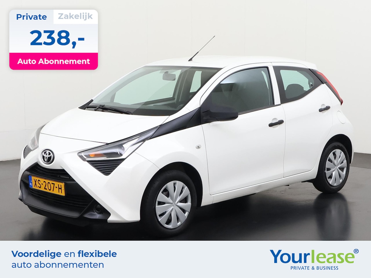 Toyota Aygo - 1.0 VVT-i x | All-in 238,- Private Lease | Direct uit voorraad - AutoWereld.nl