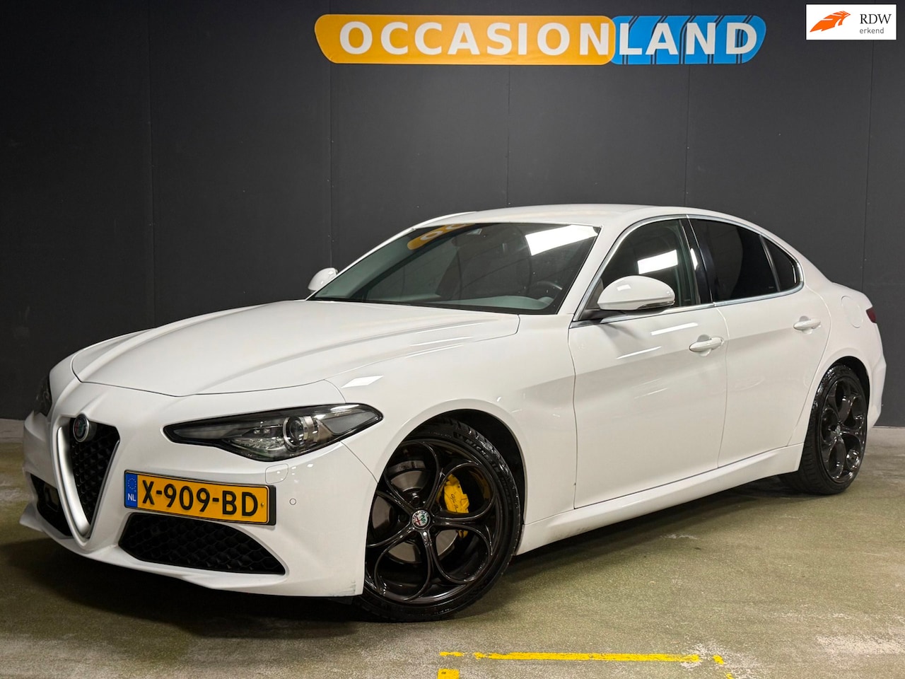 Alfa Romeo Giulia - 2.0T Super|LEDER|MEMORY|LED|STOELV|STUURV|CRUISE|CAMERA|BLUETOOTH|19INCH| - AutoWereld.nl