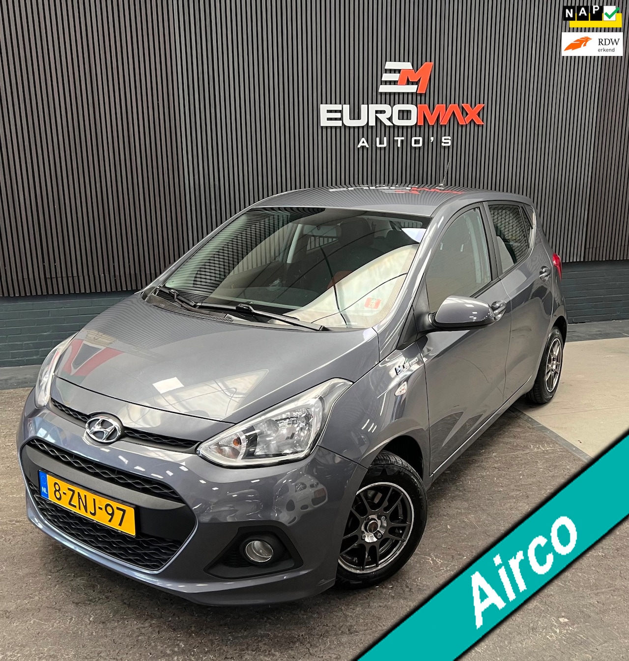 Hyundai i10 - 1.0i Go! Airco - Nav - NAP - Cruise Cntrl - Bleutooth - Start/Stop - Goed onderhouden auto - AutoWereld.nl
