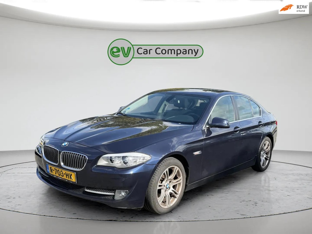 BMW 5-serie - 520i High Executive | Schuif- kanteldak | Automaat | Elektrische stoelen | Stoelverwarming - AutoWereld.nl