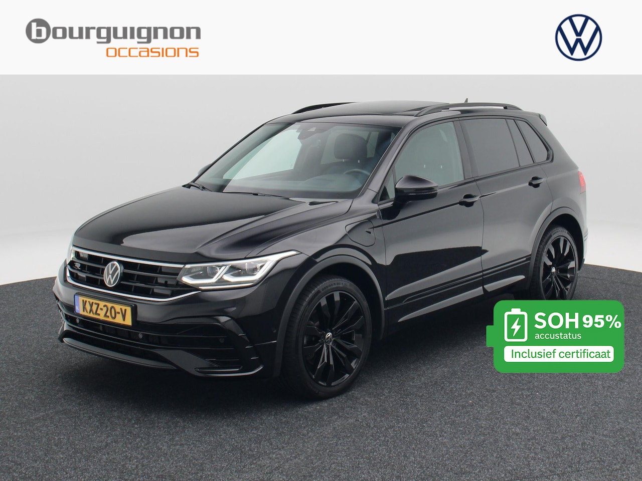 Volkswagen Tiguan - 1.4 TSi 245 Pk eHybrid R-Line Business | Black Style | Panoramadak | Stoelverwarming | Cam - AutoWereld.nl