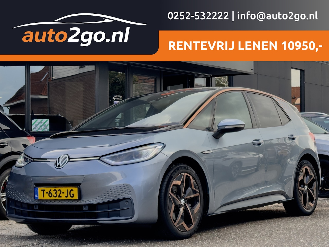 Volkswagen ID.3 - PRO 58 kWh BRONZE-EDITION PANODAK SPORT/LEDER INT NAVI CAMERA APPLE-CARPLAY WARMTEPOMP HEA - AutoWereld.nl