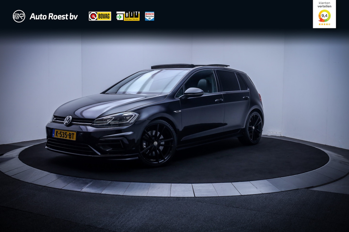 Volkswagen Golf - 2.0TSI 4Motion R PANO | FULL LEDER | CAMERA | KEYLESS | STOEL.VW | KEYLESS | LANE.ASS | AD - AutoWereld.nl