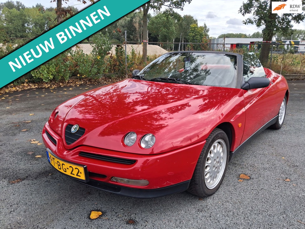 Alfa Romeo Spider - 2.0-16V T.Spark LEUKE AUTO RIJDT EN SCHAKELT GOED - AutoWereld.nl
