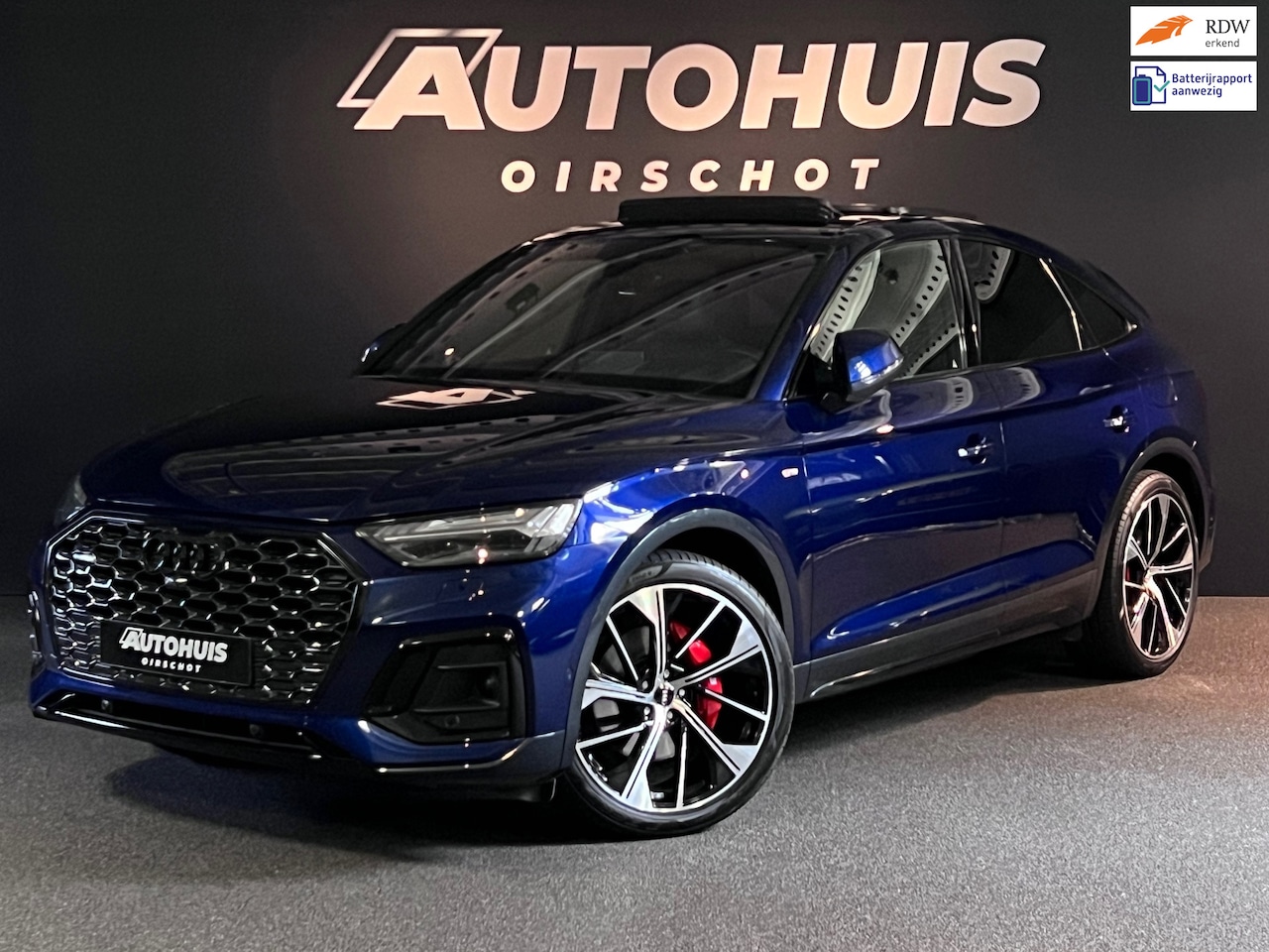 Audi Q5 Sportback - 55 TFSI e S edition Competition 367 PK/Pano/RS stoelen/Matrix/Memory/Luchtvering/HeadUp/Tr - AutoWereld.nl