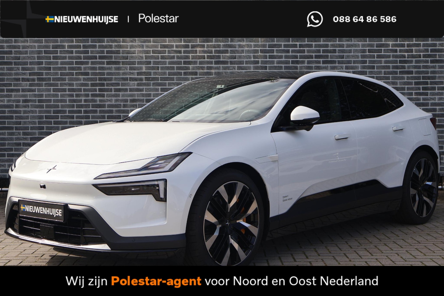 Polestar 4 coupé - Dual Motor Performance Prime 100 kWh | Pilot Pack | Plus Pack | Comfort Pack | 22 KW Lader - AutoWereld.nl