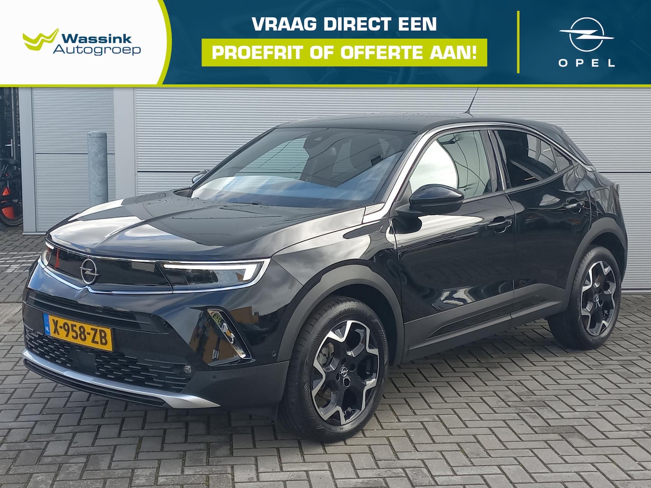 Opel Mokka - 1.2T 130pk Ultimate Automaat | Climate control | Navigatie via app | 18" Lm velgen | Winte - AutoWereld.nl