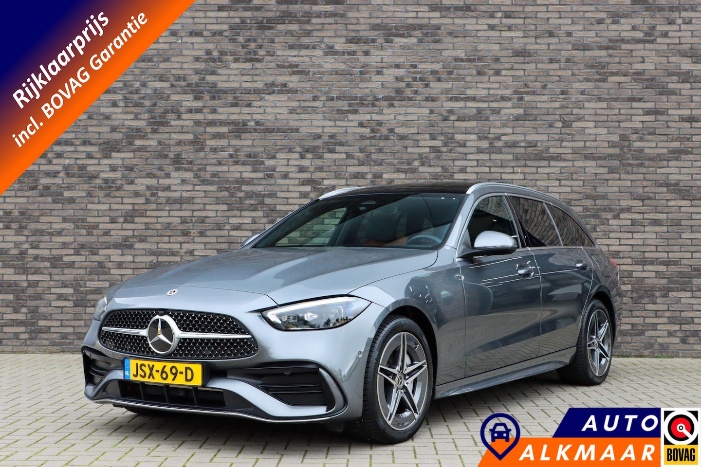 Mercedes-Benz C-klasse Estate - 300 e AMG Line | Panoramadak | Adaptieve cruise | Rijklaarprijs - incl.garantie - AutoWereld.nl