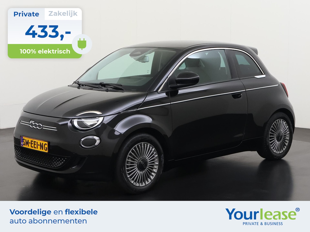 Fiat 500e - Icon 42 kWh | All-in 433,- Private Lease | Direct uit voorraad - AutoWereld.nl